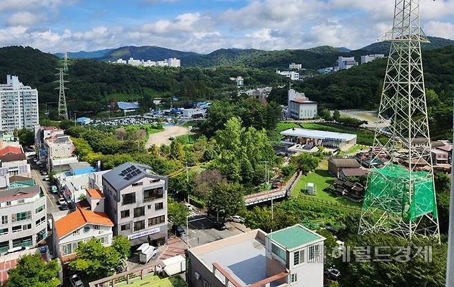 순천시 조례동 순천대 의대와 대학병원 부지. /박대성 기자