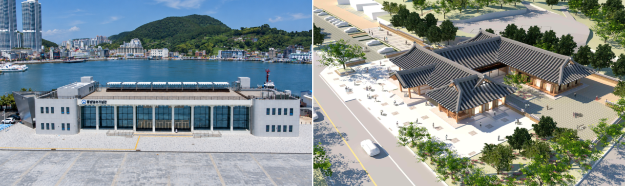 Geoje Heungnam Evacuation Memorial Park (left) and Gimhae Queen Heo Memorial Park [South Gyeongsang Province]