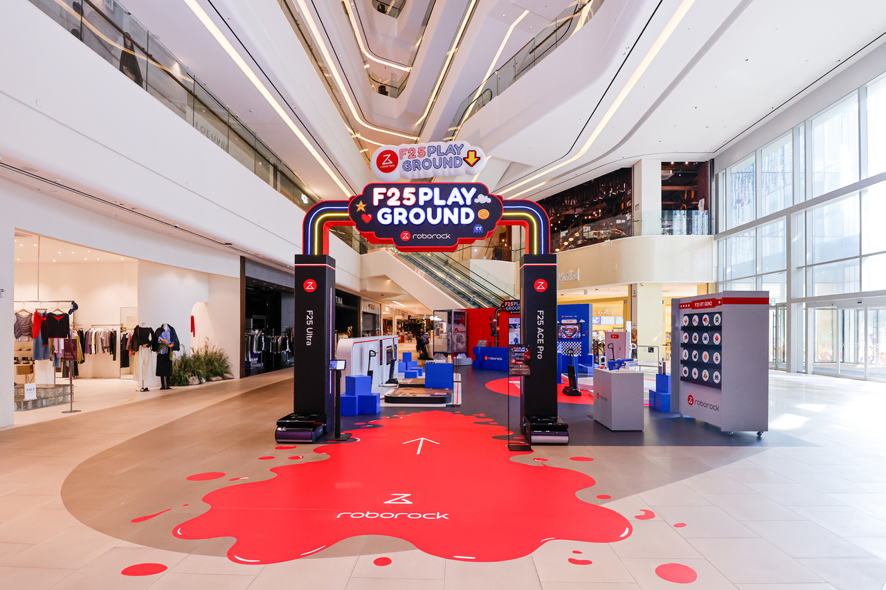 Innocean-S planned and operated the "F25 Playground" pop-up store at Starfield Suwon from Sept. 3 to 13, showcasing Roborock's new F25 series. [Innocean]