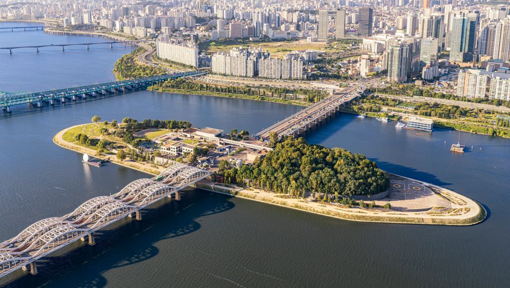 A view of Nodeul Island in Yongsan-gu, Seoul (Seoul Metropolitan Government)