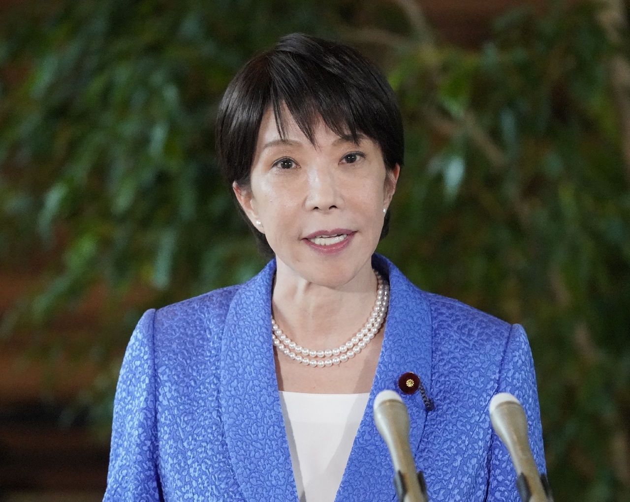 Japan‘s Prime Minister Sanae Takaichi    (AFP-Yonhap)