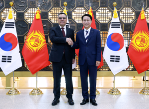 Assembly speaker meets Kyrgyz president, eyes expanded cooperation in AI, energy and healthcare