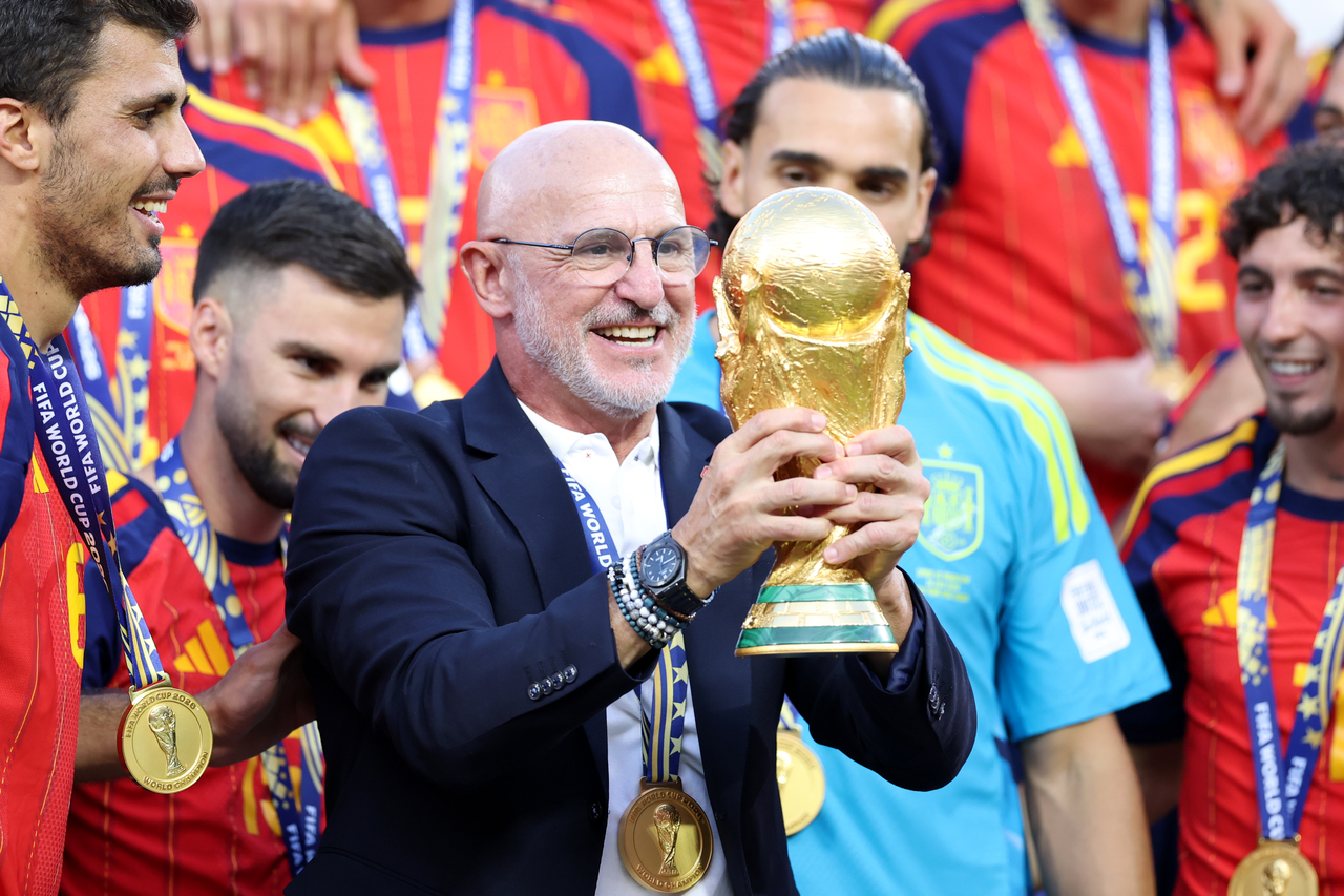 Spain national football team head coach Luis de la Fuente [Getty Images]