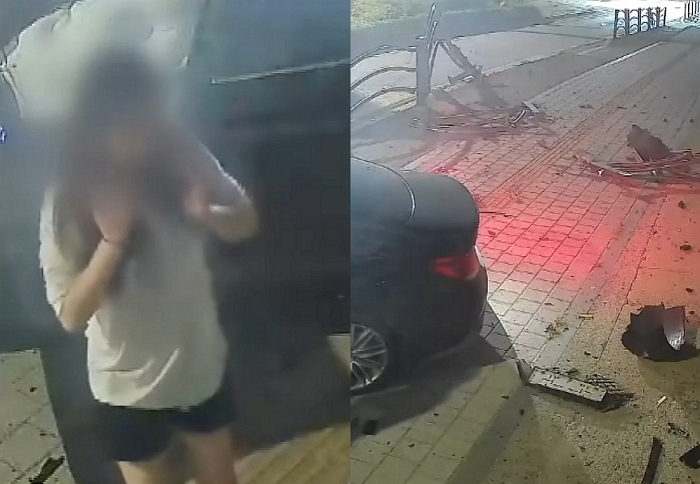 ‘무면허·음주·역주행’ 30대女, 여고생 치어 놓고…“운전 안했다” 발뺌했지만, CCTV에 다 찍혀