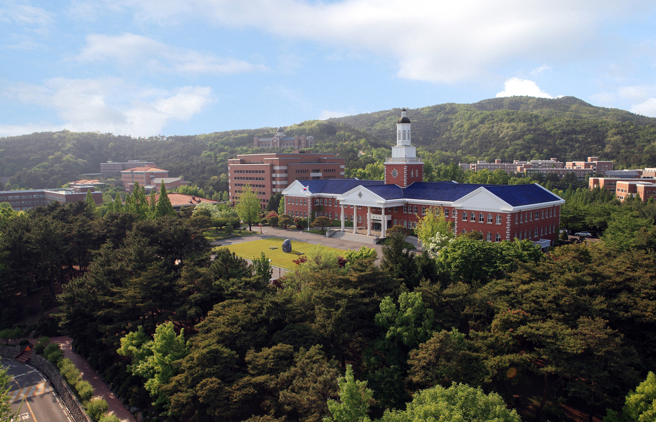 An autumn view of Keimyung University's Seongseo Campus. [Keimyung University]