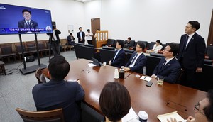 Kim Min-seok says he shares president's 'thoughts and heart' after press conference