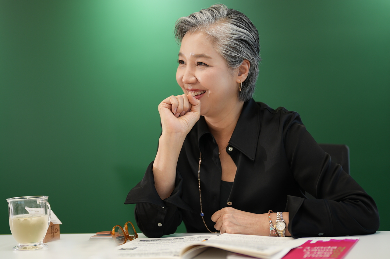 Park emphasizes policies for sustaining women's careers and providing tailored support at each stage of life. (Yang Jeong-won)