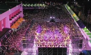 Donghae's Mureungje festival opens Friday with light tunnel, K-pop acts
