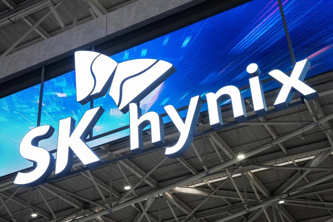 An SK hynix exhibition booth at Computex 2026 in Taipei, Taiwan. The annual technology trade show was held from June 2-5. (SK hynix)
