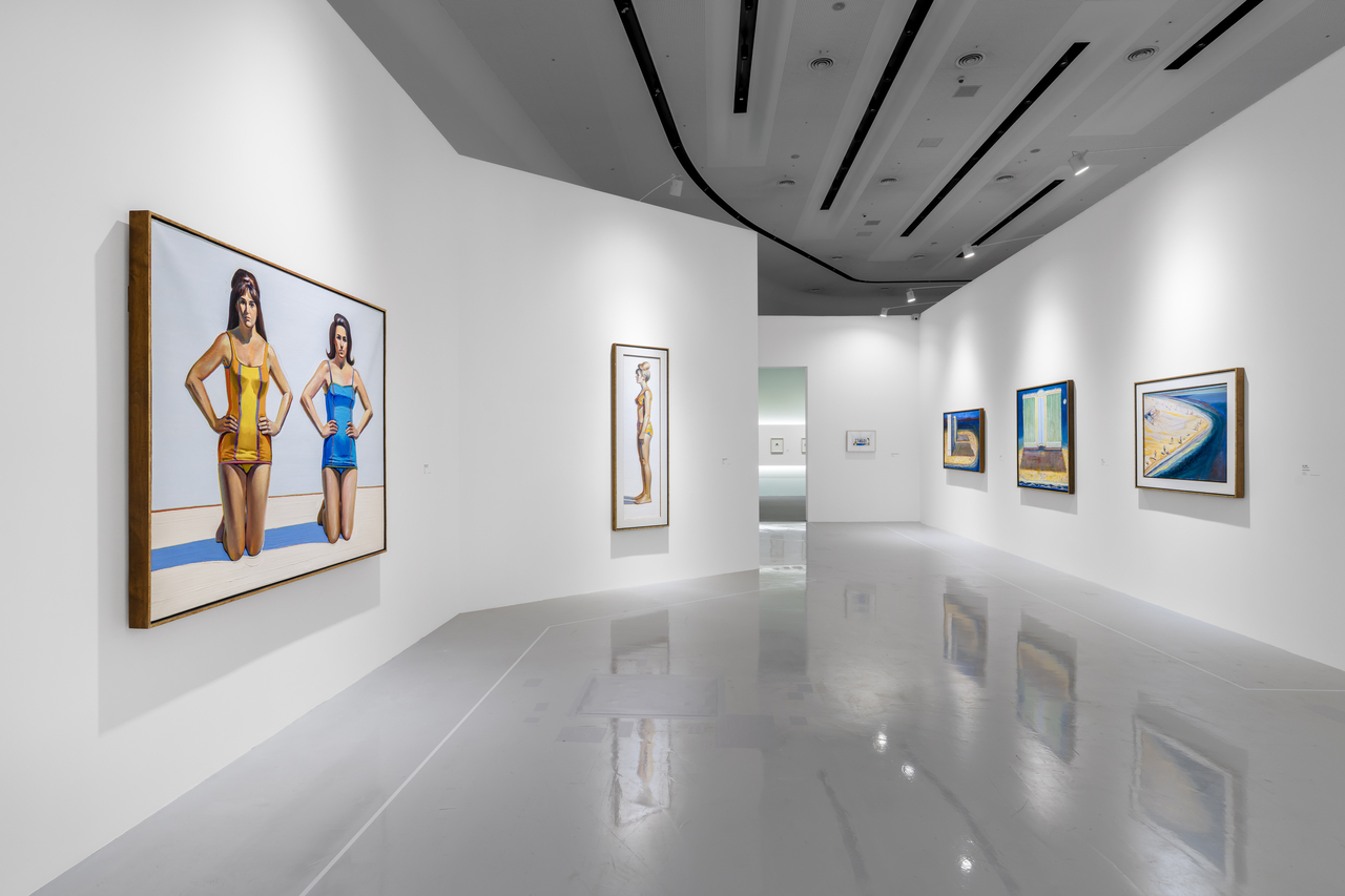 View of "Wayne Thiebaud: The Order of Things" at Dongdaemun Design Plaza in Seoul (Hyundai Card)