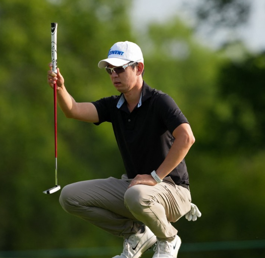 Noh Seung-yul competes in the third round.     (AFP-Yonhap)