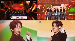 ‘음중’ 82메이저, ‘Like Fire’로 무대 장악..6人6色 에너지 발휘