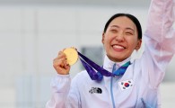 Pentathlete Seong Seung-min wins S. Korea's 1st gold at Asian Games