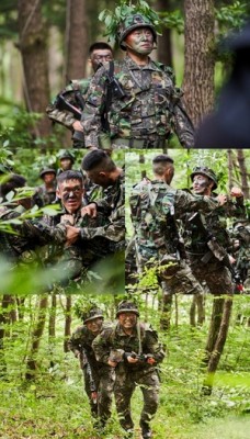 이정현X김희수, 해병대와 양보 없는 기싸움..호국훈련서 고군분투(‘신병4’)