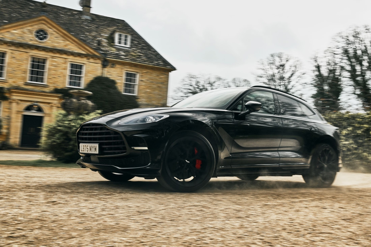 Aston Martin's ultra-luxury high-performance SUV, the DBX. [Aston Martin]