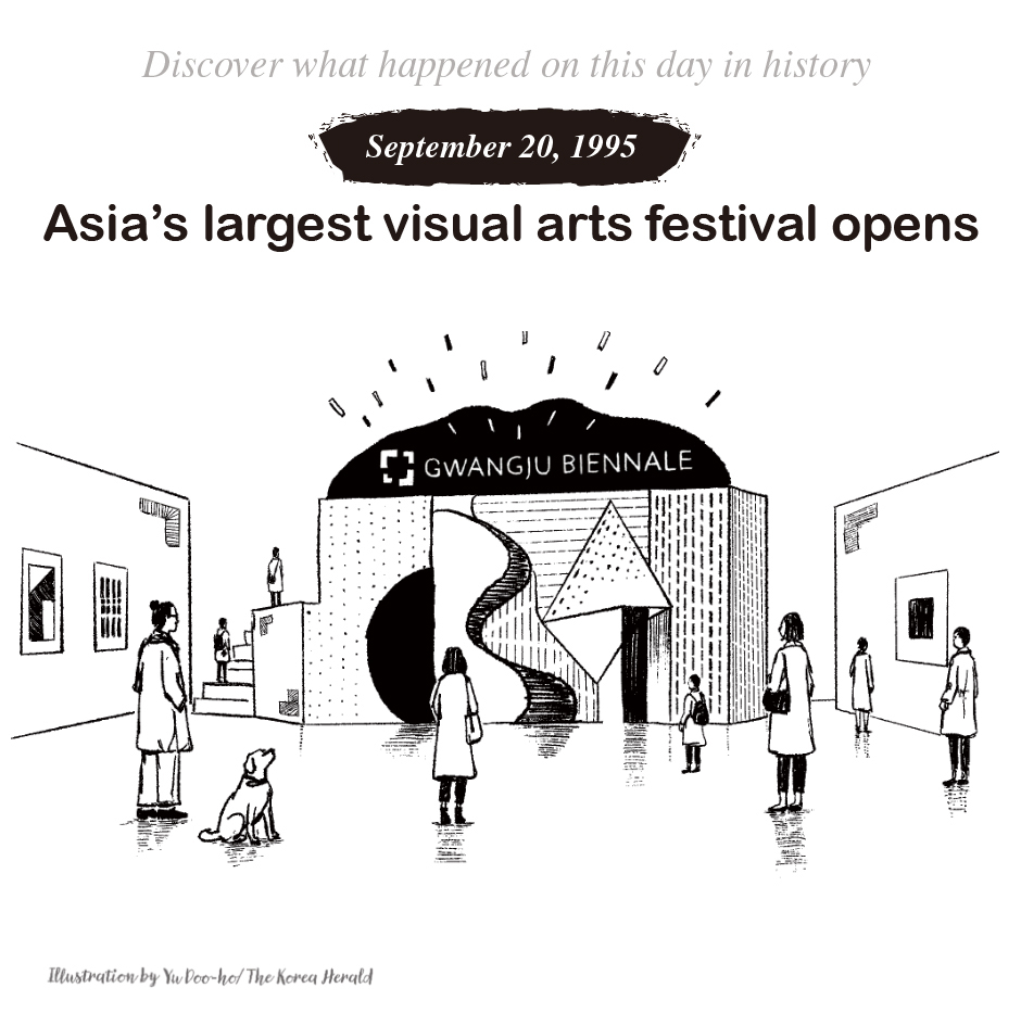 September 20, 1995: Asia’s largest visual arts festival opens