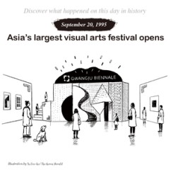 On this day in Korea - September 20, 1995: Asia’s largest visual arts festival opens