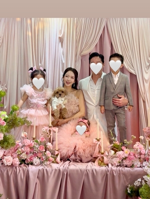 ‘이필립♥’박현선, 초호화 백일 잔치..셋째인데 스케일은 결혼식급