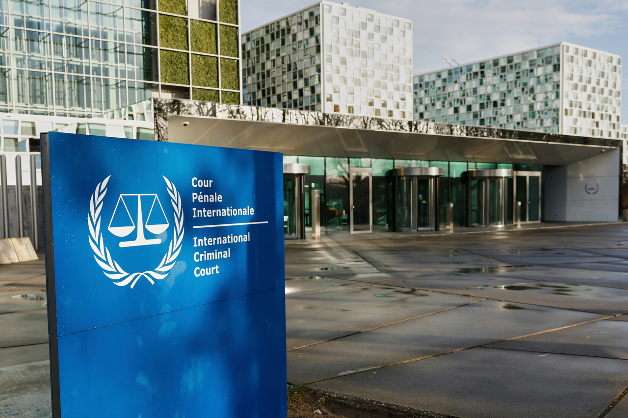 The International Criminal Court is seen in The Hague, Netherlands. (AP-Yonhap)