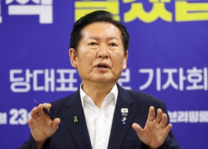 ‘입원’ 정청래 회복 근황…“민주당, 분열의 병 치료해야”