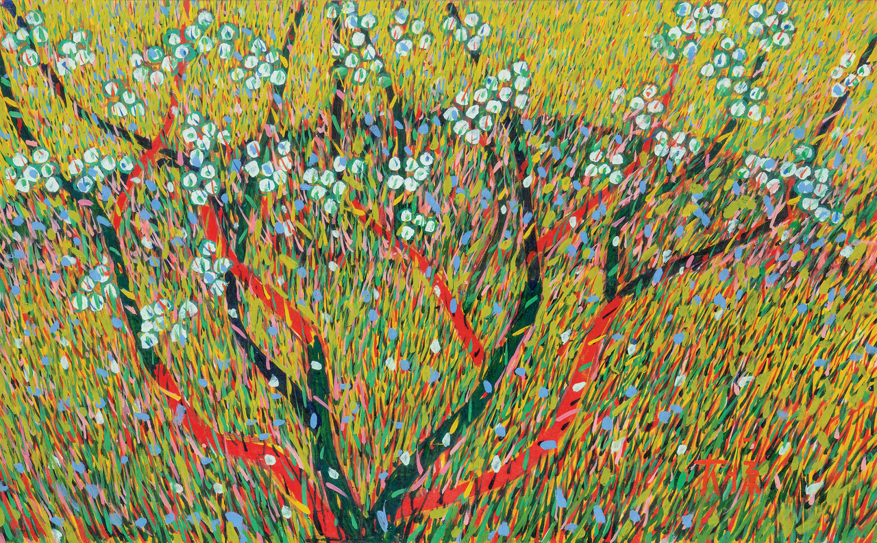 Lee Dae-won's "Farm (Pear Blossoms)" (1996). [K Auction]