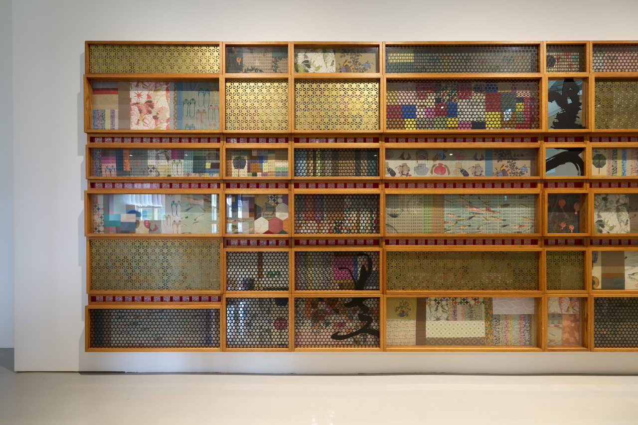 "Jogak-Iki Wall" by Chang Eung-bok (Seoul Museum of Craft Art)