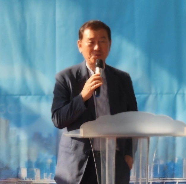 정근영 IGCD 대표가 인사말을 하고 있다.