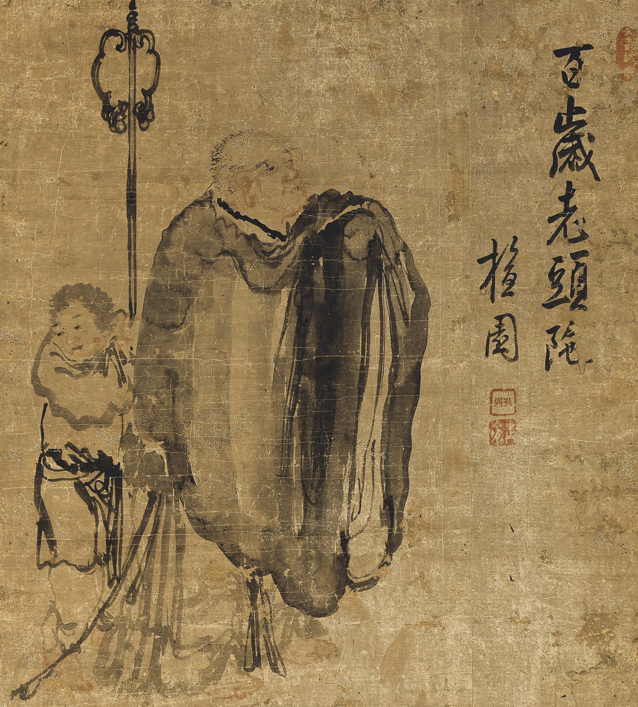 Kim Hong-do's "Baekse Noduta." [Seoul Auction]