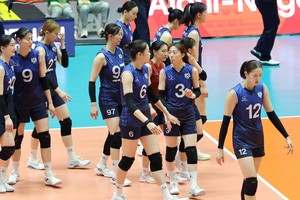 S. Korea falls to Japan in women’s volleyball, heads to bronze match
