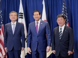 한미일 “北 완전한 비핵화” 재확인…대화 복귀도 촉구