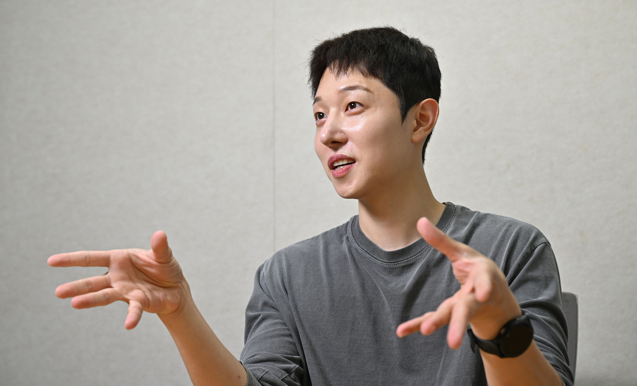 인플루언서 아누누가 22일 오후 서울 용산구 샌드박스네트워크 본사에서 헤럴드경제와 인터뷰를 하고 있다. 임세준 기자