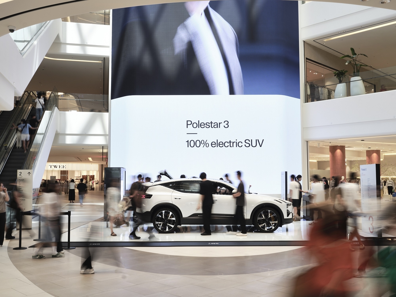 Polestar will hold a traveling exhibition and test-drive event, "Polestar on Tour," at Starfield Goyang from Oct. 3 to Oct. 11. [Polestar]