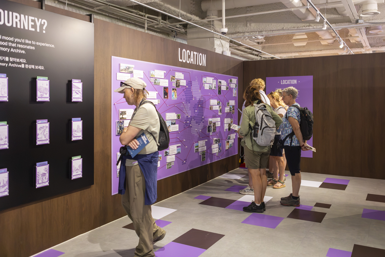 Location zone at K-Drama Exhibition (KTO)