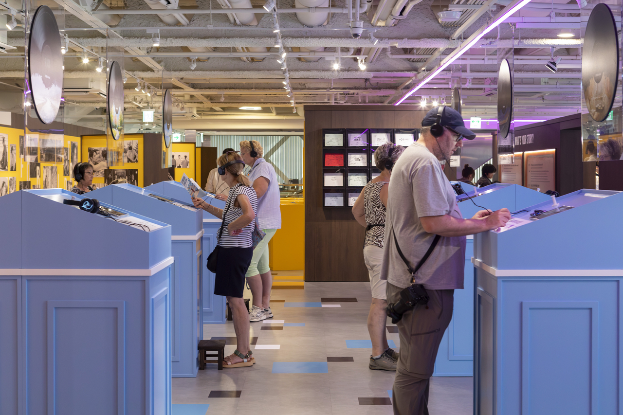 Sound zone at K-Drama Exhibition (KTO)