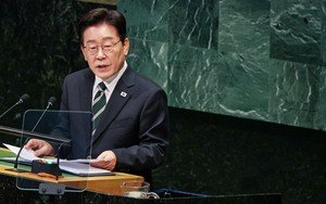 Lee urges US-NK dialogue for peace regime at UN speech