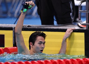 김우민 빈자리 메운 19세 김준우…자유형 800ｍ ‘은빛’ 역영