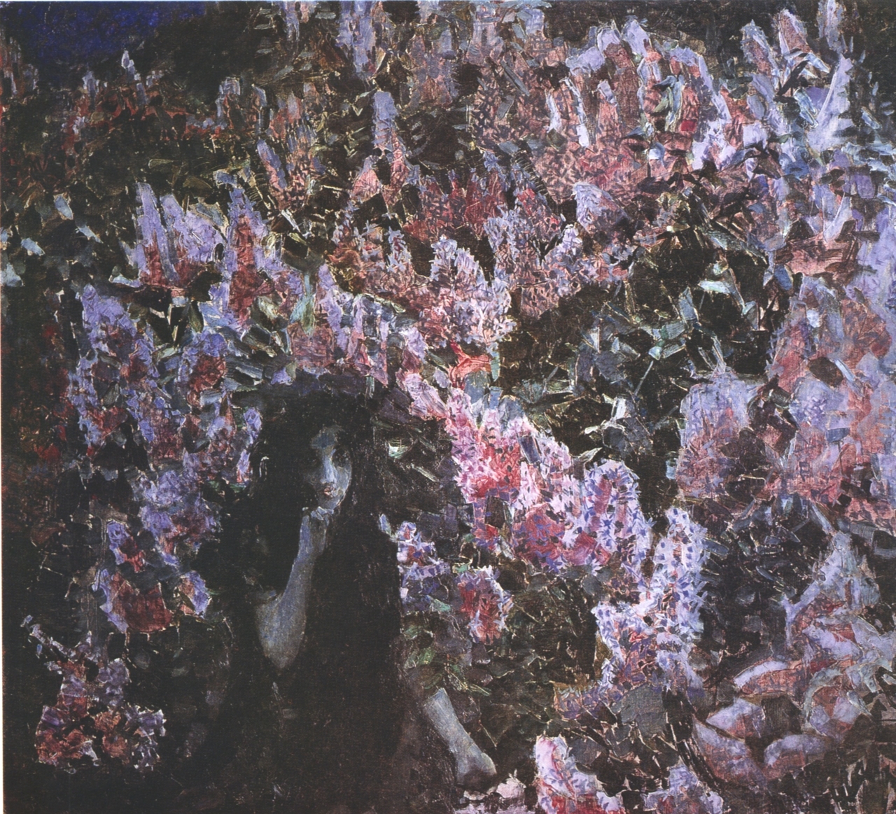 미하일 브루벨, 라일락, 1900, 캔버스에 유채, 160x177cm, 트레챠코프 미술관 [Public Domain, commons.wikimedia.org]