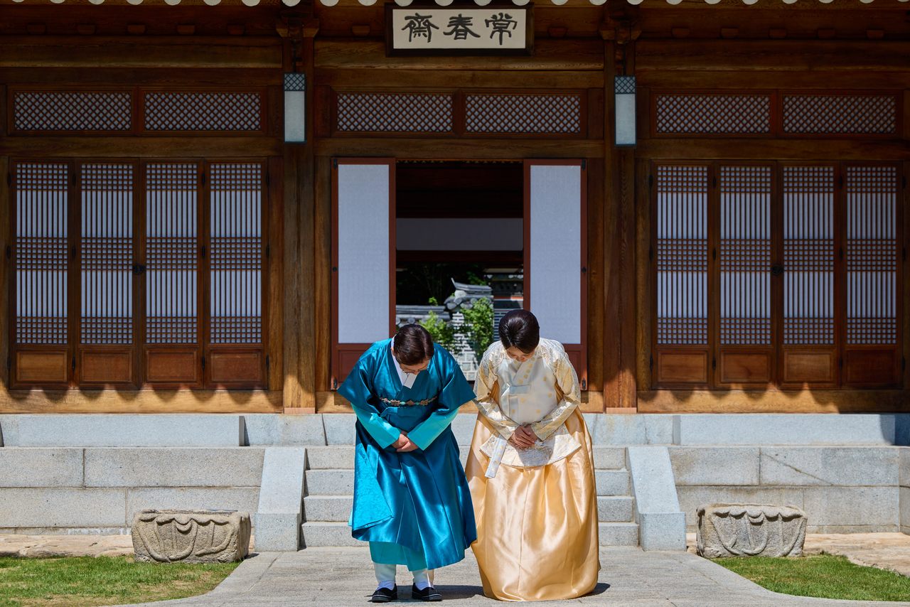 추석 영상 메시지 전하는 이재명 대통령과 김혜경 여사 [청와대]