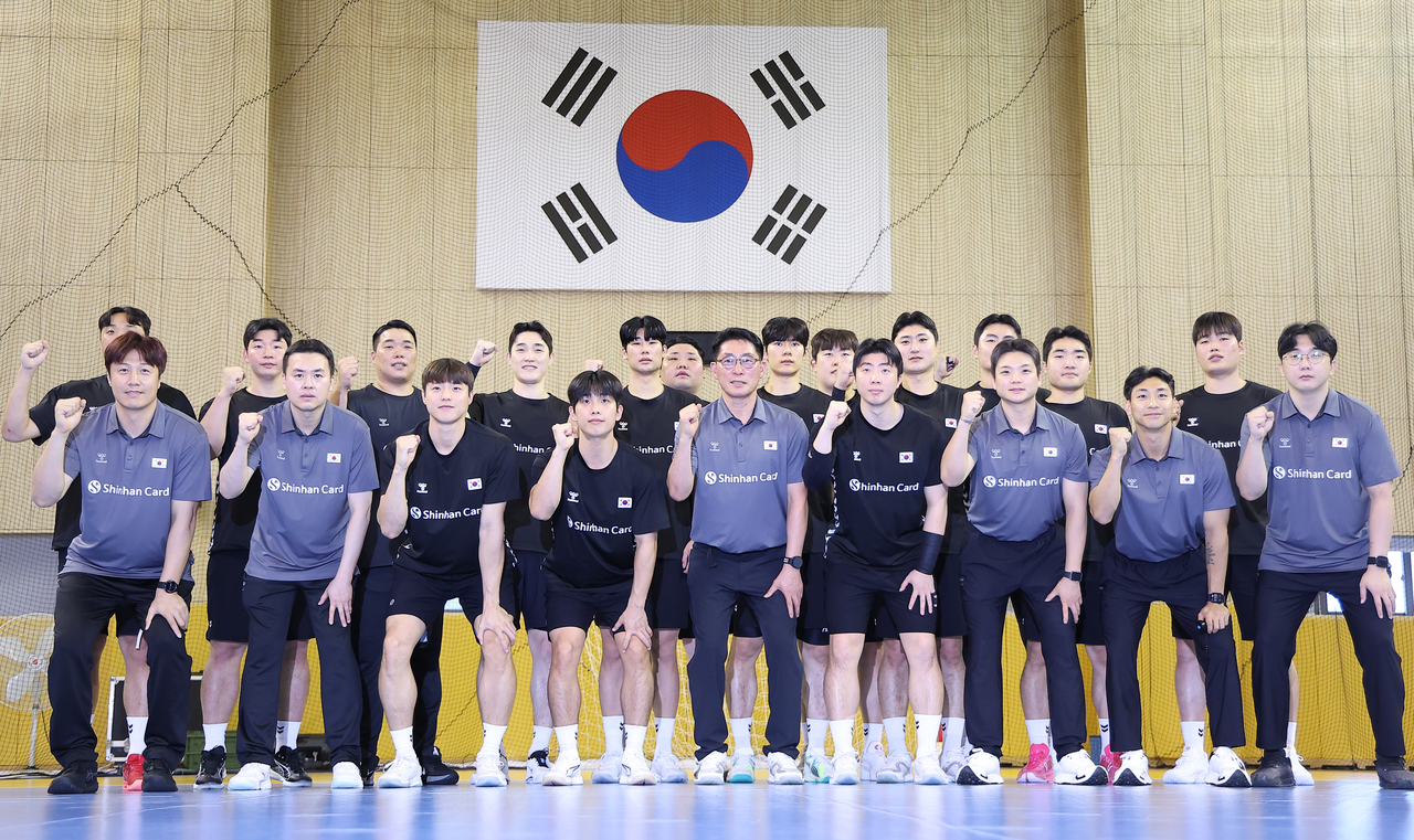 2026 아이치·나고야 아시안게임 남자 핸드볼대표팀 [연합]