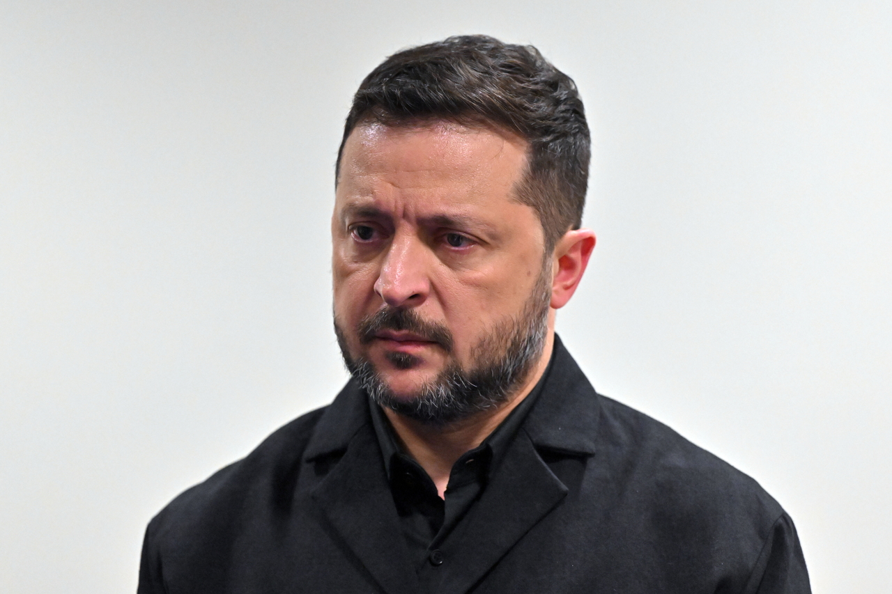 Ukraine’s President Volodymyr Zelensky (EPA-Yonhap)