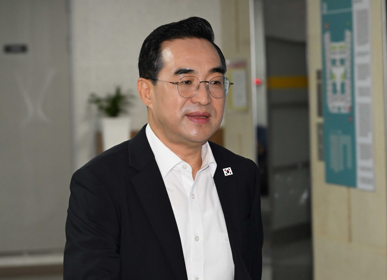 박홍근 기획예산처 장관이 지난달 20일 오전 서울 여의도 의원회관에서 열린 미래대응기금 관련 예결위 재경위 당정협의회에 참석하고 있다. [헤럴드경제DB]