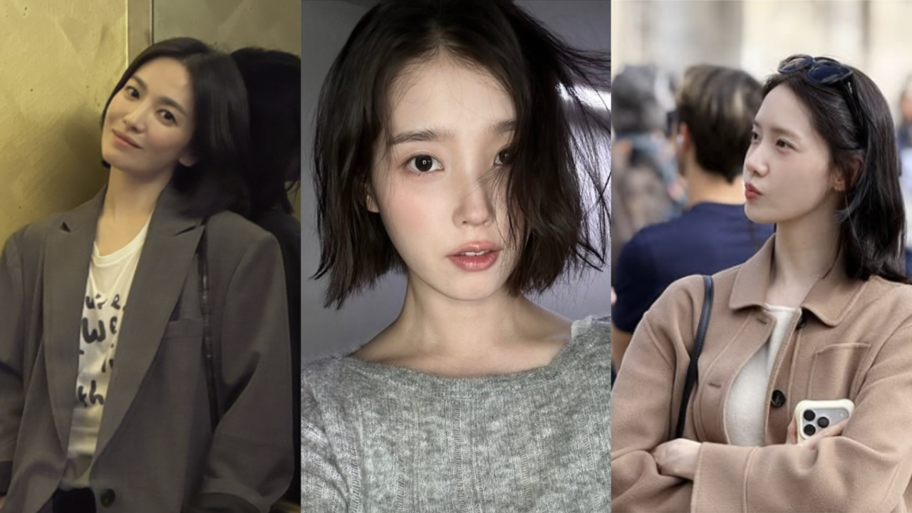 사진=송혜교, 아이유, 윤아 채널
