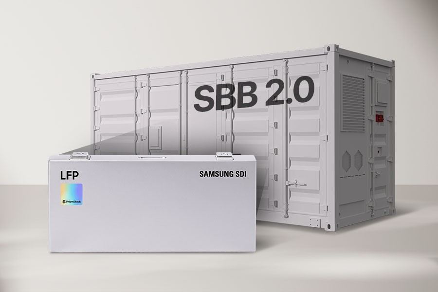 LFP 배터리가 적용된 SBB 2.0. [삼성SDI 제공]