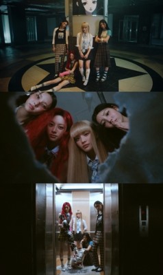 ‘컴백’ 아일릿, 감정의 매몰비용 깨닫고 분노 터트린 ‘BURNING’ 버전 필름