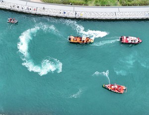 Operation to send shark home under way