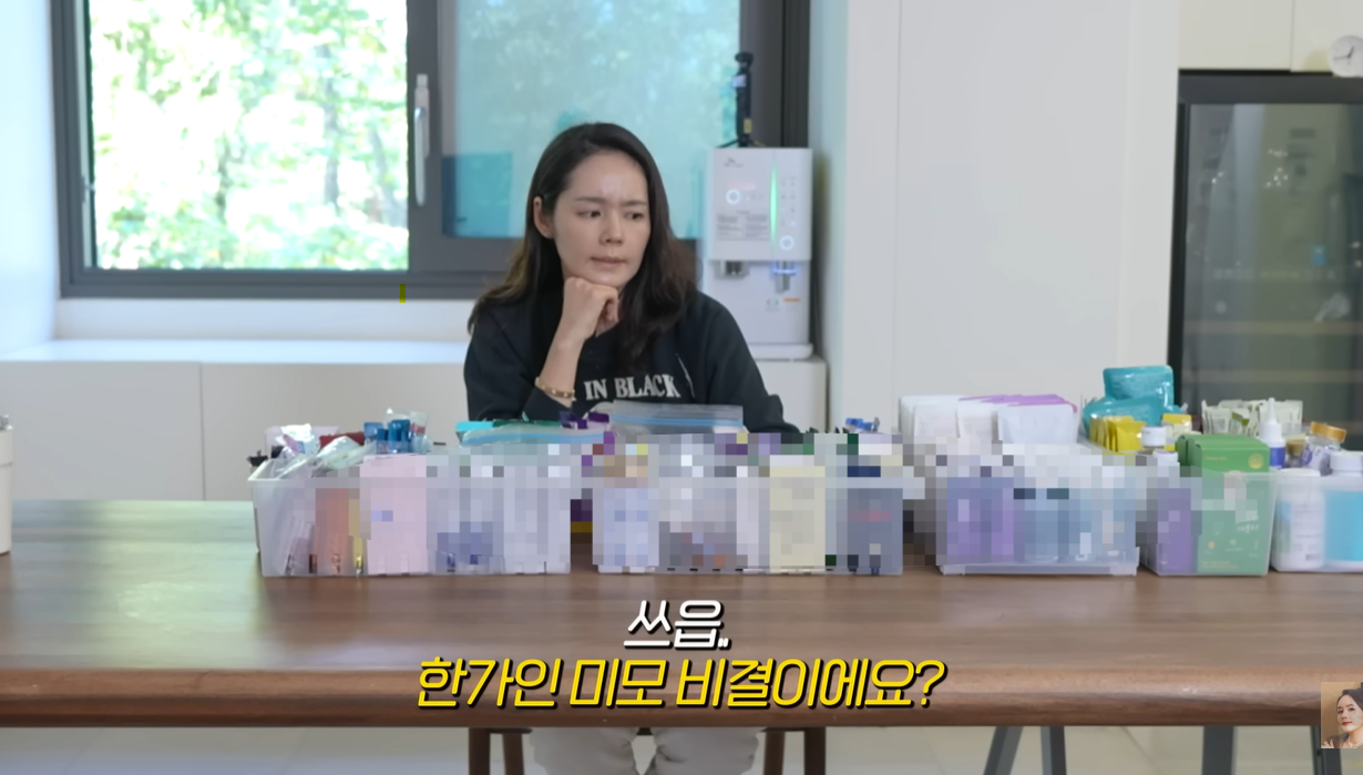 한가인 유튜브 캡처