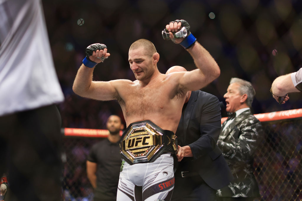 UFC 미들급 챔피언 션 스트릭랜드 [게티이미지]