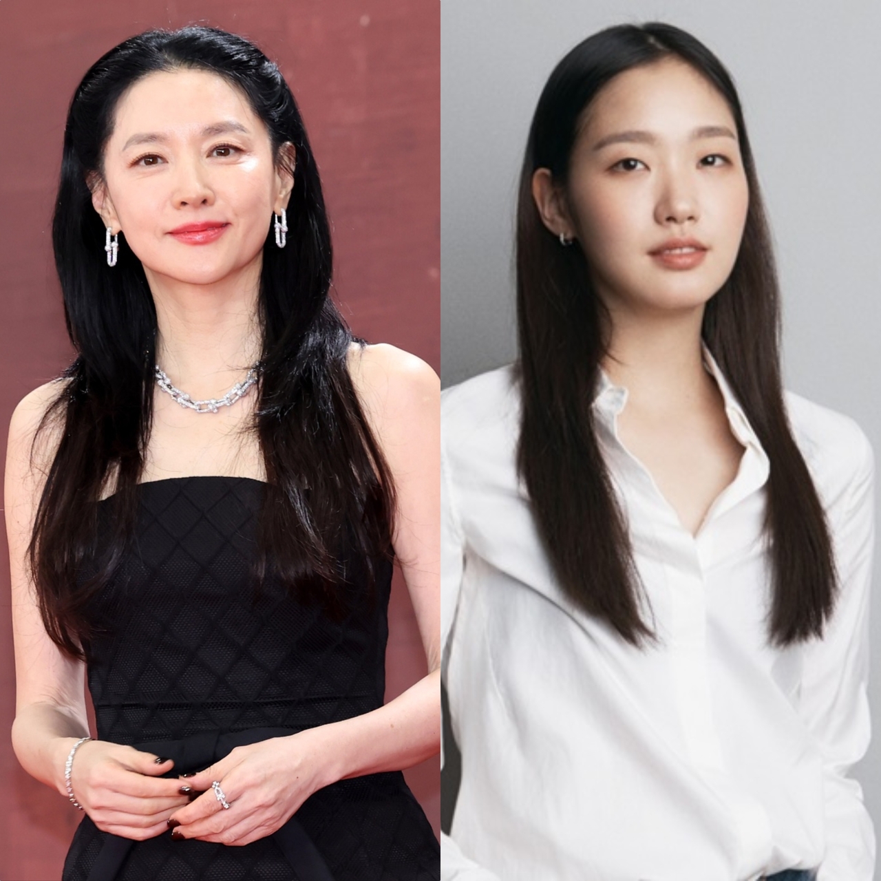 Lee Young-ae (left) and Kim Go-eun (Newsis, CGV Arthouse)