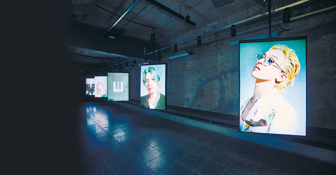 Big Bang's exhibition "Cosmos" at K-Culture Station in central Seoul (YG Entertainment)