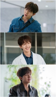 ‘보스의 노골적 취향’ 이정신, 멍뭉美 비주얼로 완벽한 소아과 의사